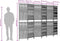 vidaXL - Kamerscherm - 6 - panelen - poly - rattan - bruin