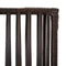 vidaXL - Kamerscherm - 6 - panelen - poly - rattan - bruin