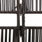 vidaXL - Kamerscherm - 6 - panelen - poly - rattan - bruin