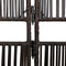 vidaXL - Kamerscherm - 6 - panelen - poly - rattan - bruin
