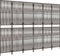 vidaXL - Kamerscherm - 6 - panelen - poly - rattan - bruin
