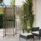 vidaXL - Kamerscherm - 6 - panelen - poly - rattan - grijs