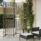 vidaXL - Kamerscherm - 6 - panelen - poly - rattan - grijs