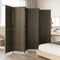 vidaXL - Kamerscherm - 6 - panelen - poly - rattan - grijs