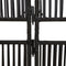 vidaXL - Kamerscherm - 6 - panelen - poly - rattan - zwart