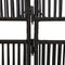 vidaXL - Kamerscherm - 6 - panelen - poly - rattan - zwart
