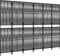 vidaXL - Kamerscherm - 6 - panelen - poly - rattan - zwart