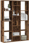 vidaXL - Kamerscherm/boekenkast - 100x24x140 - cm - bewerkt - hout - oud - hout