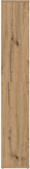 vidaXL - Kamerscherm/boekenkast - 100x24x140 - cm - bewerkt - hout - eikenkleurig
