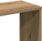 vidaXL - Kamerscherm/boekenkast - 100x24x140 - cm - bewerkt - hout - eikenkleurig