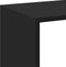 vidaXL - Kamerscherm - / - boekenkast - 102x29x103,5 - cm - bewerkt - hout - zwart