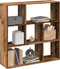 vidaXL - Kamerscherm - / - boekenkast - 102x29x103,5 - cm - hout - oud - houtkleurig