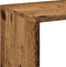 vidaXL - Kamerscherm - / - boekenkast - 102x29x103,5 - cm - hout - oud - houtkleurig