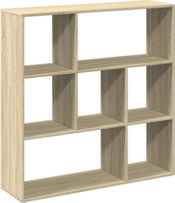 vidaXL - Kamerscherm - / - boekenkast - 102x29x103,5 - cm - hout - sonoma - eikenkleur