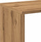 vidaXL - Kamerscherm - / - boekenkast - 102x29x103,5 - cm - hout - artisanaal - eiken
