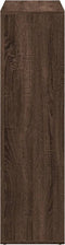 vidaXL - Kamerscherm - / - boekenkast - 102x29x103,5 - cm - hout - bruin - eikenkleur