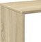 vidaXL - Kamerscherm - / - boekenkast - 102x29x103,5 - cm - hout - sonoma - eikenkleur