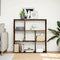 vidaXL - Kamerscherm - / - boekenkast - 102x29x103,5 - cm - hout - gerookt - eiken