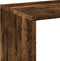 vidaXL - Kamerscherm - / - boekenkast - 102x29x103,5 - cm - hout - gerookt - eiken