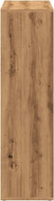 vidaXL - Kamerscherm - / - boekenkast - 102x29x103,5 - cm - hout - artisanaal - eiken