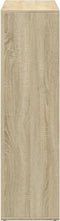 vidaXL - Kamerscherm - / - boekenkast - 102x29x103,5 - cm - hout - sonoma - eikenkleur