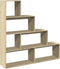 vidaXL - Kamerscherm - / - boekenkast - 143,5x29x143,5 - cm - hout - sonoma - eiken