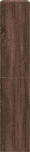 vidaXL - Kamerscherm - / - boekenkast - 143,5x29x143,5 - cm - hout - bruin - eiken