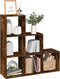 vidaXL - Kamerscherm - / - boekenkast - 3-laags - 99x29x99 - cm - hout - gerookt - eiken