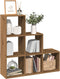 vidaXL - Kamerscherm - / - boekenkast - 3-laags - 99x29x99 - cm - hout - artisanaal