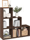 vidaXL - Kamerscherm - / - boekenkast - 3-laags - 99x29x99 - cm - hout - bruin - eiken