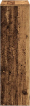 vidaXL - Kamerscherm - / - boekenkast - 3-laags - 99x29x99 - cm - hout - oud - houtkleur