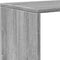 vidaXL - Kamerscherm - / - boekenkast - 3-laags - 99x29x99 - cm - hout - grijs - sonoma