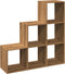 vidaXL - Kamerscherm - / - boekenkast - 3-laags - 99x29x99 - cm - hout - artisanaal