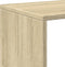 vidaXL - Kamerscherm - / - boekenkast - 3-laags - 99x29x99 - cm - hout - sonoma - eiken