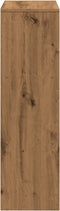 vidaXL - Kamerscherm - / - boekenkast - 3-laags - 99x29x99 - cm - hout - artisanaal