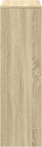 vidaXL - Kamerscherm - / - boekenkast - 3-laags - 99x29x99 - cm - hout - sonoma - eiken