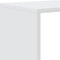 vidaXL - Kamerscherm - / - boekenkast - 3-laags - 99x29x99 - cm - bewerkt - hout - wit