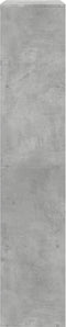 vidaXL - Kamerscherm - / - boekenkast - 4-laags - 143,5x29x143,5 - cm - hout - grijs