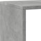 vidaXL - Kamerscherm - / - boekenkast - 4-laags - 143,5x29x143,5 - cm - hout - grijs