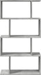 vidaXL - Kamerscherm - / - boekenkast - 4-laags - 70x24x129 - cm - hout - betongrijs