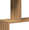 vidaXL - Kamerscherm - / - boekenkast - 4-laags - 70x24x129 - cm - hout - artisanaal
