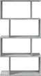 vidaXL - Kamerscherm - / - boekenkast - 4-laags - 70x24x129 - cm - hout - grijs - sonoma