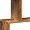 vidaXL - Kamerscherm - / - boekenkast - 5-laags - 70x24x161 - cm - hout - oud - hout