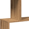 vidaXL - Kamerscherm - / - boekenkast - 5-laags - 70x24x161 - cm - hout - artisanaal