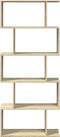 vidaXL - Kamerscherm - / - boekenkast - 5-laags - 70x24x161 - cm - hout - sonoma - eiken