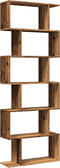vidaXL - Kamerscherm - / - boekenkast - 6-laags - 70x24x193 - cm - hout - oud - hout