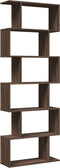 vidaXL - Kamerscherm - / - boekenkast - 6-laags - 70x24x193 - cm - hout - bruin - eiken