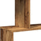vidaXL - Kamerscherm - / - boekenkast - 6-laags - 70x24x193 - cm - hout - oud - hout