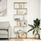 vidaXL - Kamerscherm - / - boekenkast - 6-laags - 70x24x193 - cm - hout - sonoma - eiken