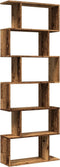 vidaXL - Kamerscherm - / - boekenkast - 6-laags - 70x24x193 - cm - hout - oud - hout